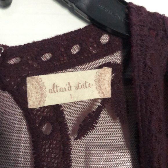 Burgundy Lace Dress from Altar’d State - Picture 3 of 4